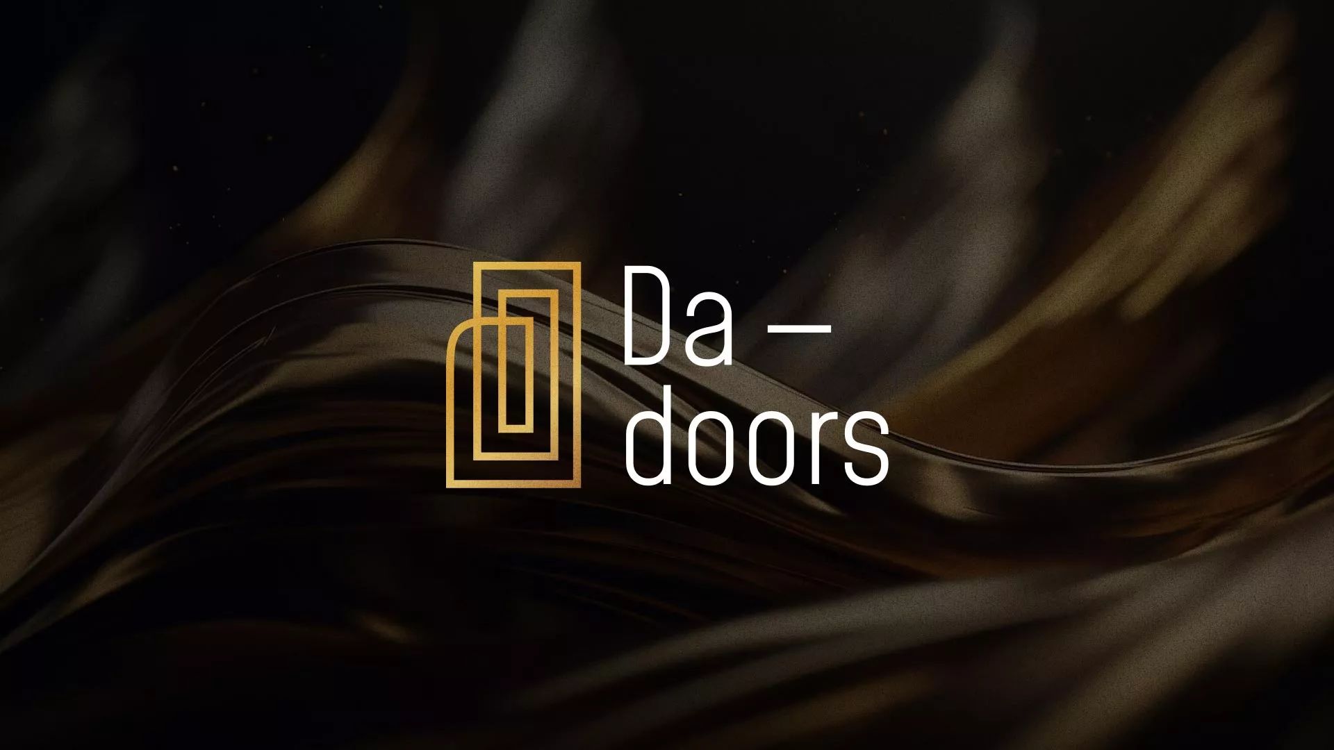 Разработка логотипа для компании «DA-DOORS» в Клинцах